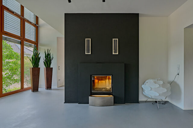 fugenloser Fußboden Interieur